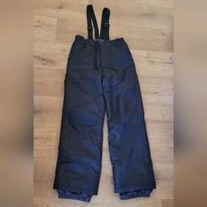 Iceburg Outerwear Black Insulated Youth Kids Snow Pants Skiing Size:  L (16-18)